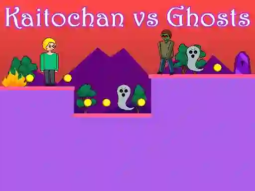 Kaitochan vs Ghosts — free online game