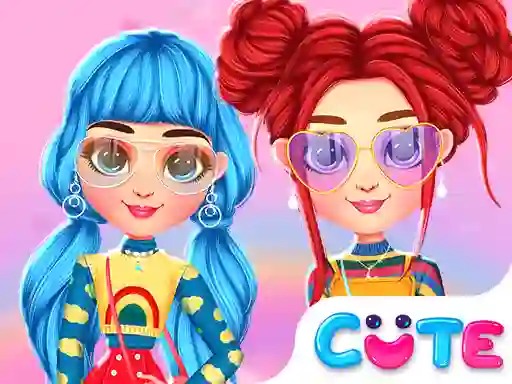 Bffs Rainbow Fashion Addict — free online game