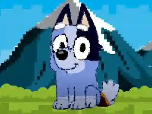 Bluey dog pixal — безкоштовна онлайн гра