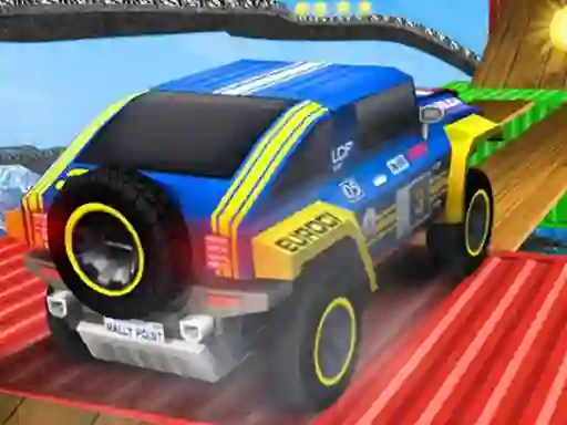 Spil Super Jeep Mega Ramp Driving online