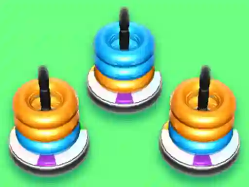 Hoop Stack Color ring — free online game