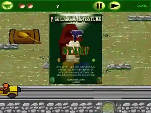 Commando Adventure — δωρεάν online παιχνίδι