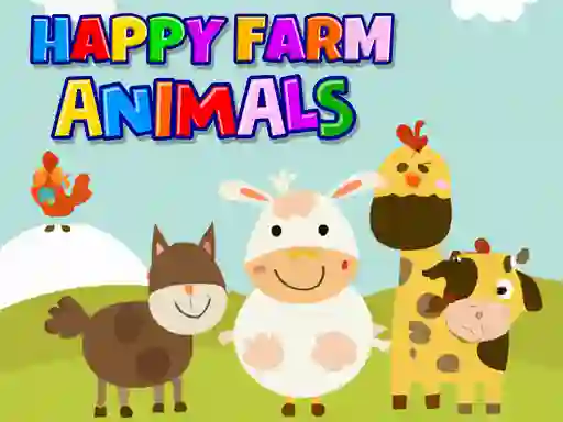 Happy Farm Animals — free online game