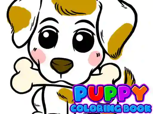 Puppy Coloring Book for kids — free online game