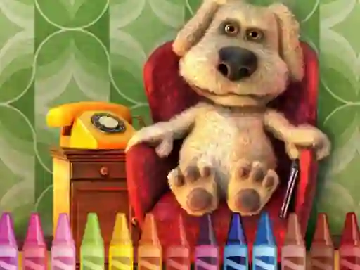 Talking Ben Coloring — free online game
