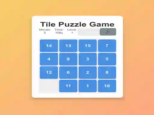 Tile Puzzle Game — free online game