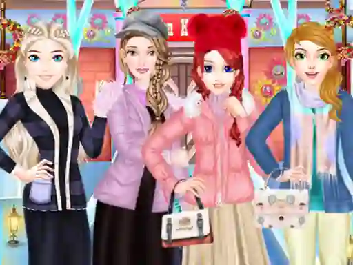 Winter Fashion Dress Up — free online game
