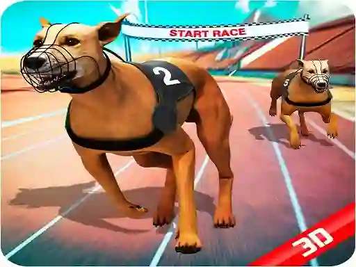 Crazy Dog Race — free online game