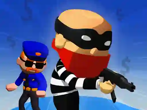 Bank Robbery Puzzle Shooter — free online game