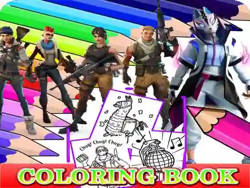 Coloring Book for Fortnite — free online game