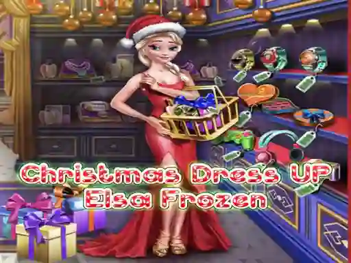 Elsa Frozen Christmas Dress up — free online game