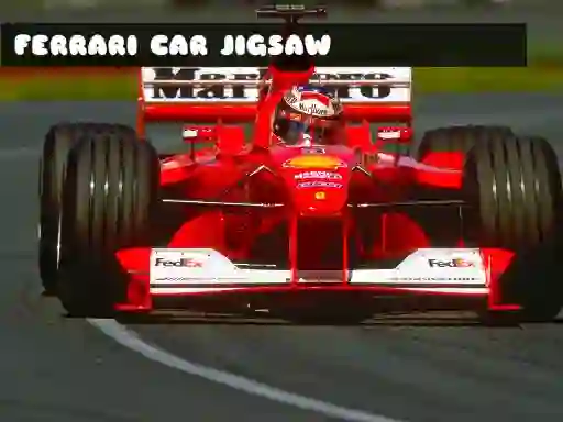 Ferrari Car Jigsaw — δωρεάν online παιχνίδι
