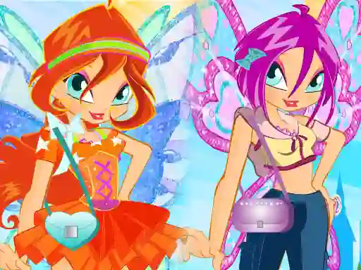 Trò chơi Winx Stylish Dress trực tuyến