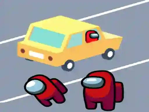 Among Us Car Race — free online game