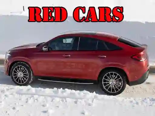 Red GLE Coupe Cars — free online game