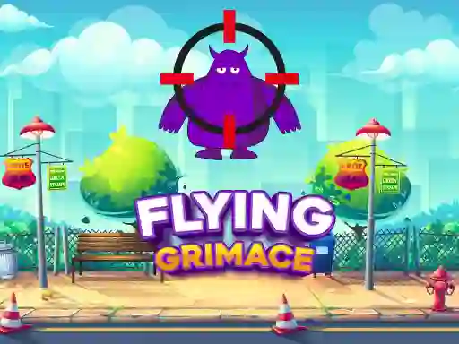 Flying Grimace — free online game