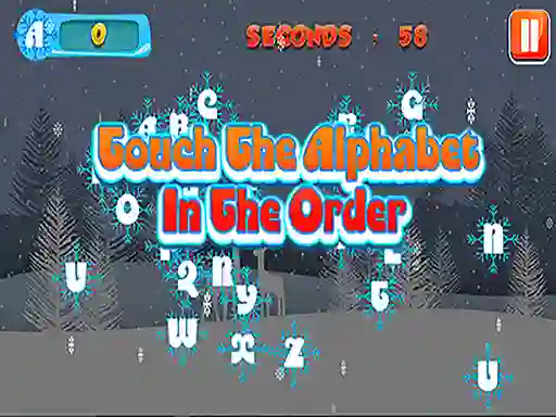 Touch the Alphabet in the Order — free online game
