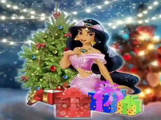 Jasmine | Aladdin Christmas Sweater Design — free online game