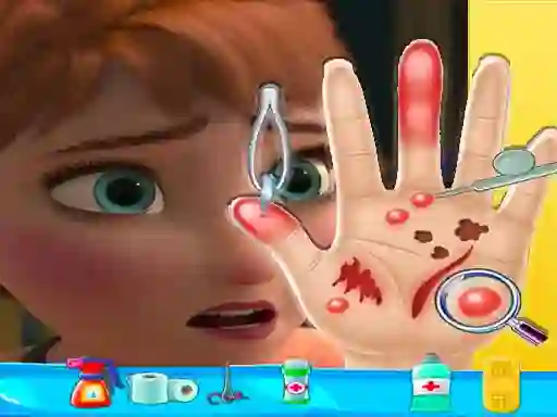 Anna hand doctor — free online game