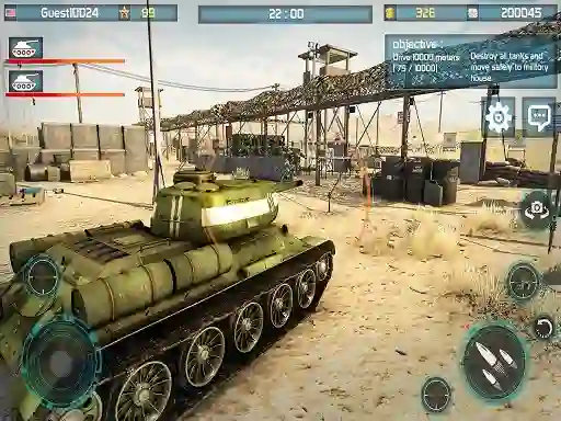 Battle tank — free online game