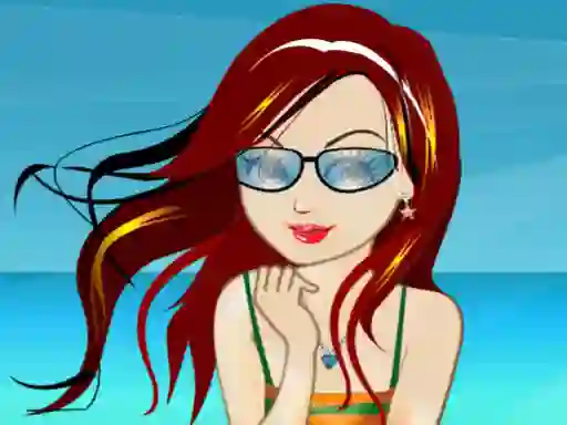 Beach Girl Dressup — libreng online na laro