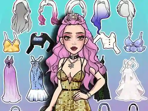 Trò chơi Vlinder Girl Fashion Story trực tuyến