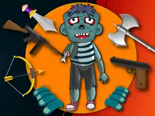 Kick The Zombie — free online game