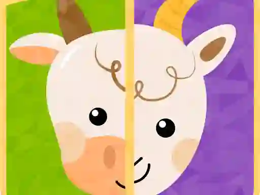 Trò chơi Baby Games Animal Puzzle for Kids trực tuyến