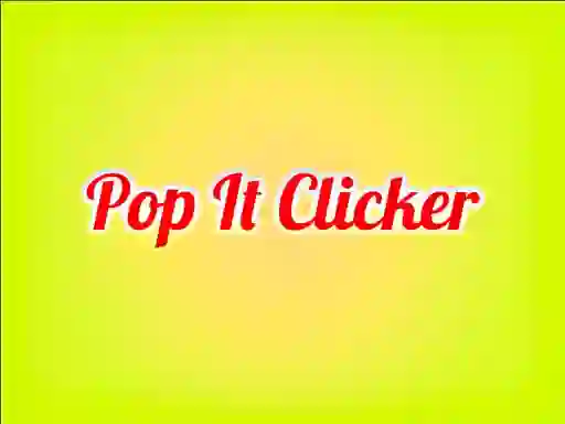 Laro Pop It Clicker online