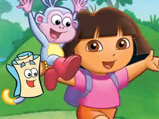 Dora Find Hidden Map — free online game