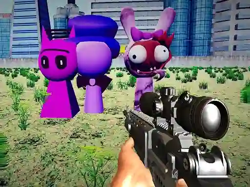 Sprunki Sniper Squid Game — free online game