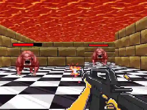 Retro FPS Escape — free online game