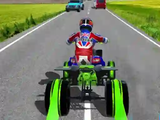 Quad ATV Traffic Racer — free online game