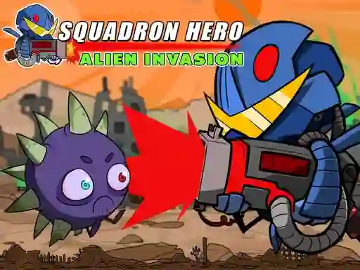 Squadron Hero : Alien Invasion — free online game