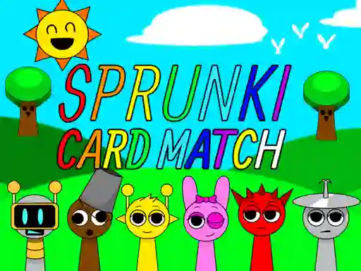 Sprunki Card Match — free online game