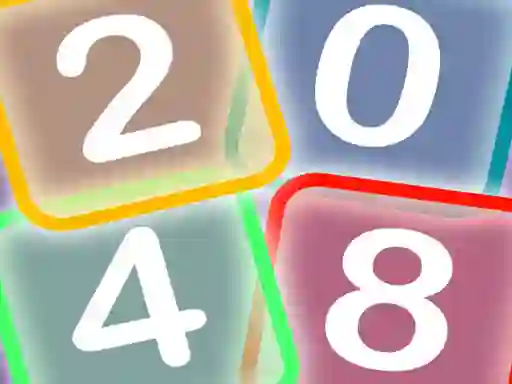 Neon Game 2048 — free online game