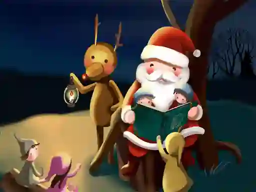 Merry Christmas Puzzles — free online game