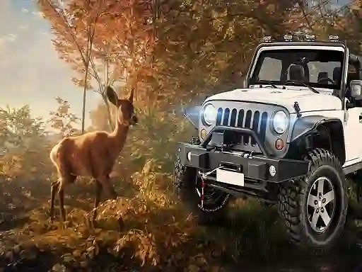 Animal Hunters : Safari Jeep Driving Game — free online game