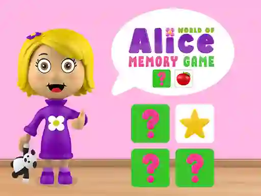 World of Alice Memory Game — free online game