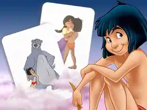 Mowgli Memory card Match — free online game