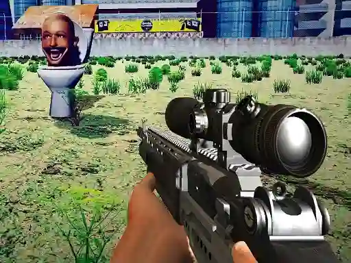 Sniper Hunting Skibidi Toilet — free online game