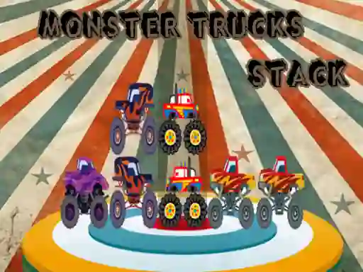 Monster Trucks Stack — free online game