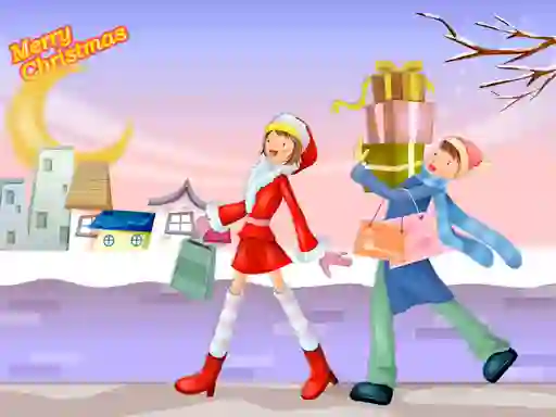 Christmas for Lover Puzzle — free online game