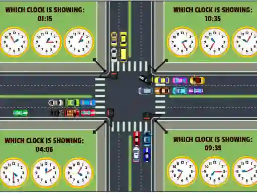 Traffic Control Time — free online game