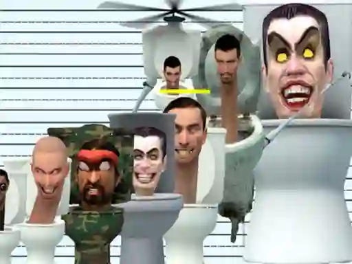 Skibidi Toilet Five Difference — free online game