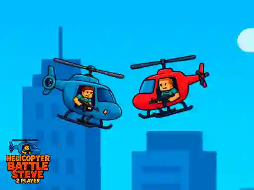 Helicopter Battle Steve 2 Player — free online game