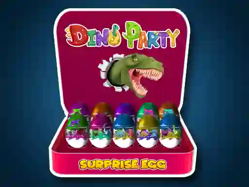 Surprise Egg: Dino Party — free online game