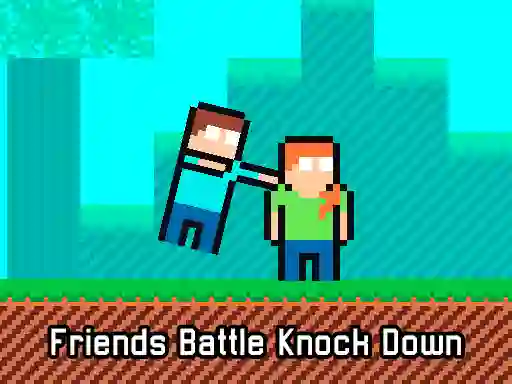 Friends Battle Knock Down — free online game