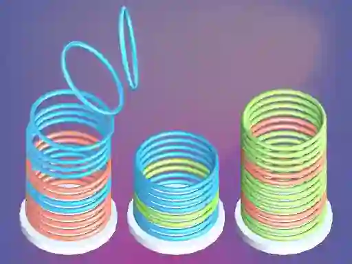 Jwèt Slinky Sort Puzzle sou entènèt