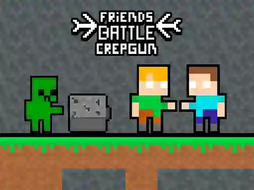 Friends Battle Crepgun — free online game